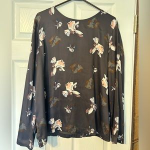 Banana Republic Flower Blouse